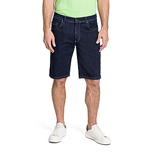 Pioneer | Jeans-Bermuda | 5-Pocket-Form | Dunkelblau