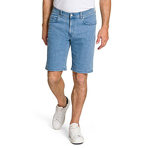 Pioneer | Jeans-Bermuda | 5-Pocket-Form | Bleach