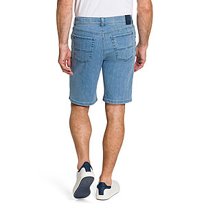 Pioneer | Jeans-Bermuda | 5-Pocket-Form | Bleach