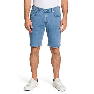Pioneer | Jeans-Bermuda | 5-Pocket-Form | Bleach