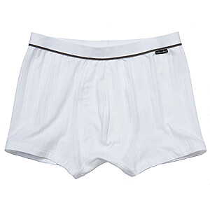 Comazo | Trunks, Herren-Unterhose | Elastische Baumwolle | Wei