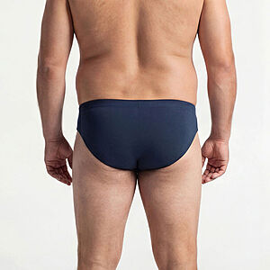 Ceceba | Sport-Slip 3er Pack | Konvex | Elastische Baumwolle | Blau