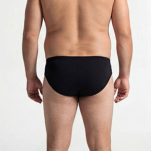 Ceceba | Sport-Slip 3er Pack | Konvex | Elastische Baumwolle | Schwarz