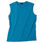 Achsel Shirt Baumwolle | Farbe türkis