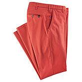 Aubi | Leichte elastische Männerhose, Nano-Care | Rot
