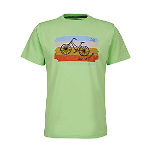 BRIGG | Elastisches T-Shirt | Travel Bike | Rundhals | Grn