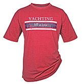BRIGG | Pflegeleichtes T-Shirt | Print Yachting | Rot