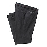 Luigi Morini | Bequeme elastische Jeans Swing Pocket | Farbe black