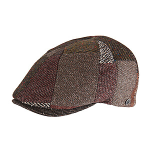 Bugatti | Patchwork Schieber-Mtze | Patchwork Burgund