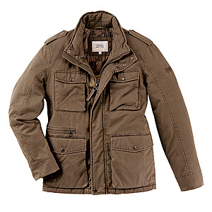 Camel active | Field-Jacket | Winter-Baumwolle | Schlamm