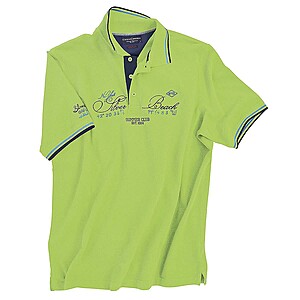 Casa Moda Baumwoll Pique Polo Farbe grn
