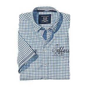 Casa Moda Club Hemd blau/karo
