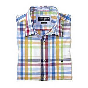 Casa Moda Halbarm Sporthemd Farbe multicolour Karo