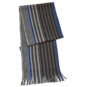 Casa Moda | Streifen-Schal | Farbe grau