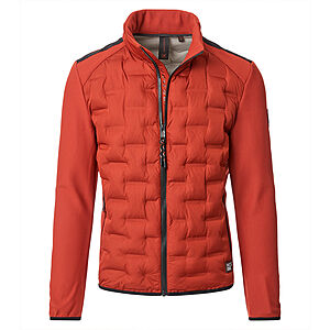 Casa Moda | Steppjacke im Material-Mix | Stepp mit Softshell | Terra