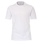 Casa Moda | T-Shirt | Baumwolle | Rundhals | Weiß