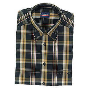 CasaModa | Ausstatter Freizeithemd | Langarm | Schwarz Karo