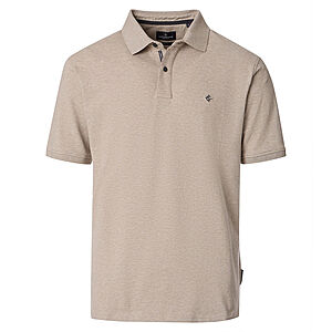 CasaModa | Elastisches Polohemd | Baumwolle mit Elasthan | Sand