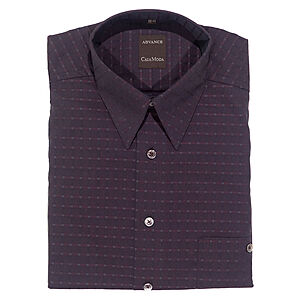 CasaModa | Freizeit-Hemd | Langarm | Bordeaux Karo