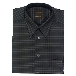 CasaModa | Freizeit-Hemd | Langarm | Dunkelgrau Karo