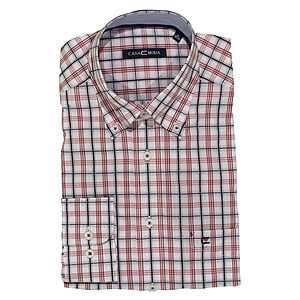 CasaModa | Freizeithemd | Baumwolle | Button-Down-Kragen | Karo