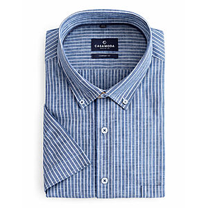 CasaModa | Freizeithemd Kurzarm | Baumwolle | Button-down-Kragen |&nbsp;Streifen
