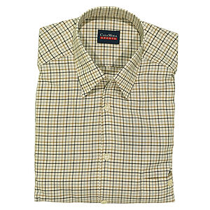 CasaModa | Sporthemd | Vario-Kragen | Beige Karo