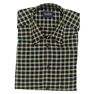 CasaModa | Sporthemd | Vario-Kragen | Schwarz Karo