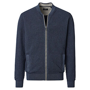 CasaModa | Strickjacke | Baumwolle Strukturstrick | Marine