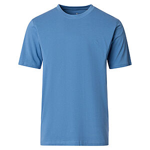 CasaModa | T-Shirt | Baumwolle | Rundhals | Jeansblau