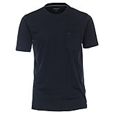 CasaModa | T-Shirt mit Brusttasche | Easy Care | Marine