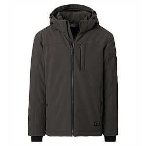 CasaModa | Winterjacke mit Kapuze | Oliv