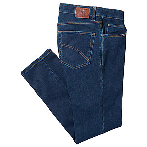 Club of Comfort | Highstretch Denim mit Thermolite-Futter | Kurze Leibhhe | Farbe darkblue