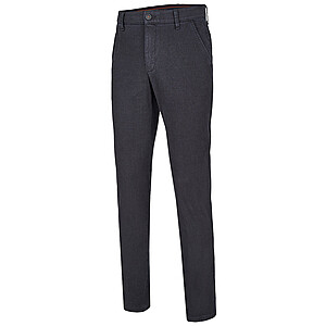 Club of Comfort | Noble Baumwoll-Chinos | Flat Front | Dunkelblau