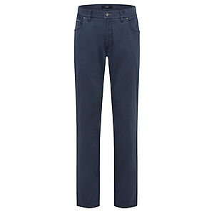 Eurex | 5 Pocket Baumwoll-Hose | Bestformer Cut | Modell Luka | Blau