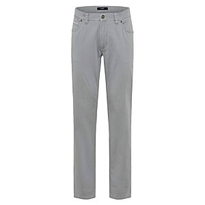 Eurex | 5 Pocket Baumwoll-Hose | Bestformer Cut | Modell Luka | Grau
