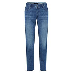 Eurex | 5-Pocket-Jeans | Modell Luke | Kurze Leibhhe | Bleach