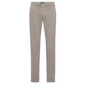 Eurex | Flat-Front-Hose | Regular Fit Kurzleib Modell | Beige
