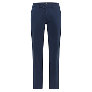 Eurex | Flat-Front-Hose | Regular Fit  Kurzleib Modell | Blau