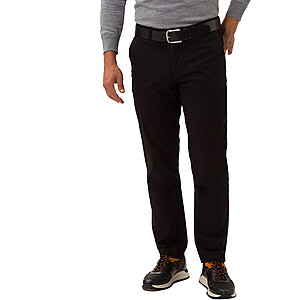 Eurex bei Brax | Flat-Front-Chino (Hose ohne Bundfalten) | Pima Cotton |  Kurzleib Modell | Marine | Größenspezialist Männermode | 