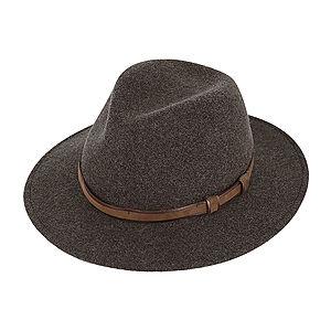 Fiebig | Eleganter Wollfilzhut | Farbe Braun