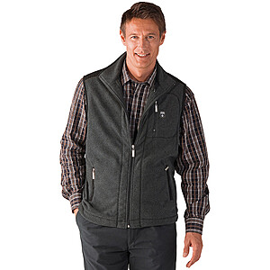 Fleece Weste | Anthrazit