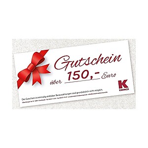 Geschenk-Gutschein im Wert von 150,- EUR