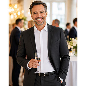 CasaModa | Businesshemd | B�gelfreie Baumwolle | Verdeckte Knopfleiste | Kentkragen | Weiss