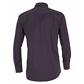 Casa Moda | Langarmhemd mit modischem Druck | Baumwolle, easy care | verdeckter Button-down-Kragen | blau rot