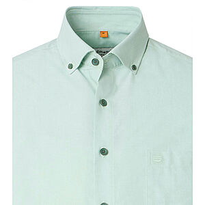 Redmond | Kurzarmhemd | Baumwolle | Button Down Kragen | Gr�n