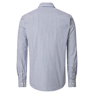 CasaModa | Freizeithemd | Baumwoll-Oxford | Button down Kragen | Blau Streifen
