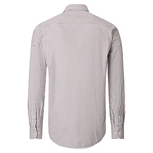 CasaModa | Freizeithemd | Baumwoll-Oxford | Button down Kragen | Beige Streifen