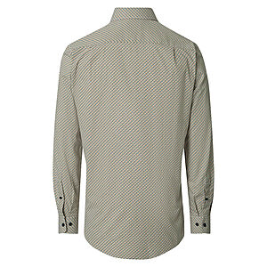 Redmond | Freizeithemd | Langarm | Baumwolle | Kent-Kragen | Druck Terra