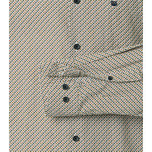 Redmond | Freizeithemd | Langarm | Baumwolle | Kent-Kragen | Druck Terra